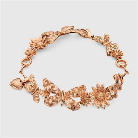 gucci bracelet rose gold|bracciale gucci donna.